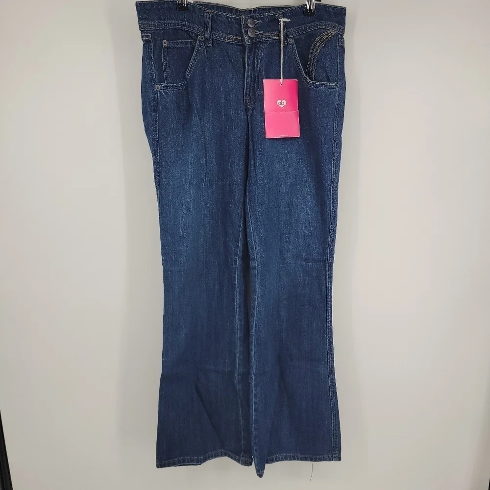 Dear AB Womens 100% Cotton Bootcut Jeans Size 8‎